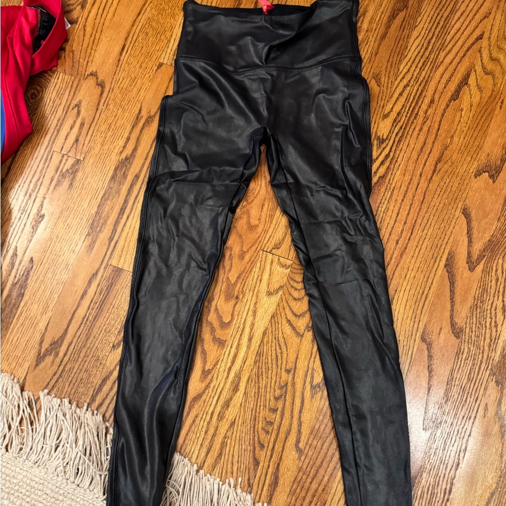 Spanx Faux Leather Leggings